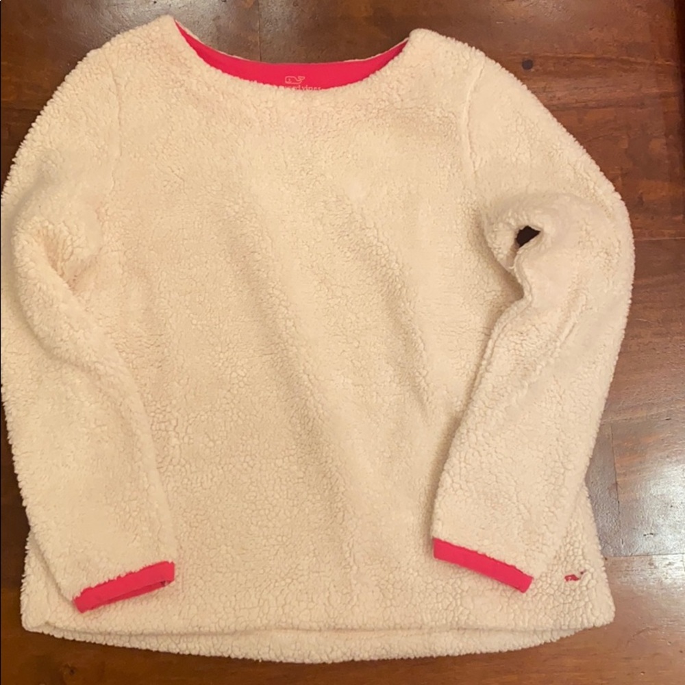 Vineyard Vines Girls fleece pullover